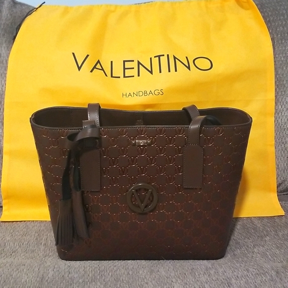 Valentino Handbags - Valentino Leather Tote